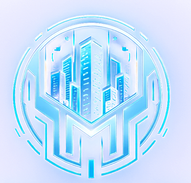 The MetaScape emblem — a city skyline inside a ring